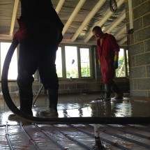 Mayhew Easyscreed floor screeding project
