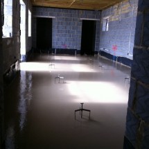 Mayhew Easyscreed floor screeding project
