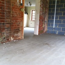 Mayhew Easyscreed floor screeding project